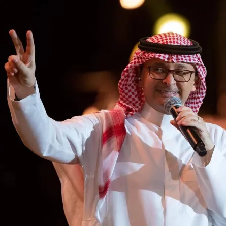 الفنان عبد المجيد عبد الله - صورة من صفحته على انستغرام