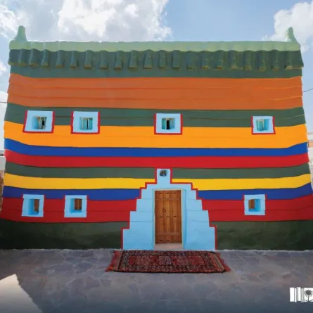 هيئة التراث تحتفي بالإرث الثقافي الوطني في مسابقة "بيوت عسير الملونة" - الصورة من حساب وزارة الثقافة