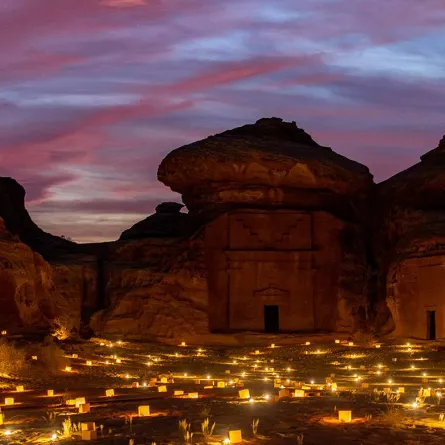 الهيئة الملكية لمحافظة العلا تدخل عالم "الميتافيرس"- الصورة من حساب استكشف العلا