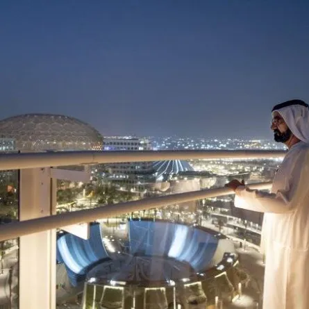 منح وسام إكسبو 2020 دبي لـ 40 ألف شخص من الكوادر الوطنية. الصورة من مكتب دبي الإعلامي