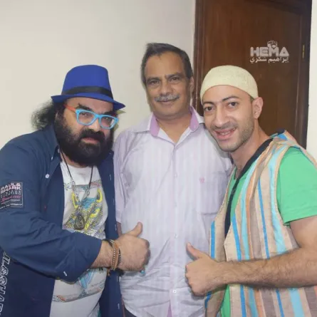 أبو الليف وشقيقه بهجت - الصورة من حساب بهجت أنور على الفيس بوك