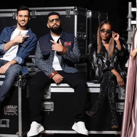 كواليس حفل ختام دورة الألعاب السعودية - صورة من صفحة زينة عماد على انستغرام