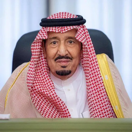 الملك سلمان خلال زيارته- الصورة من واس 