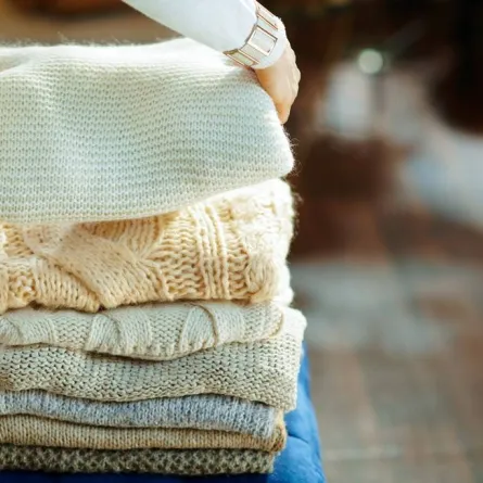 طريقة غسل الملابس الصوف