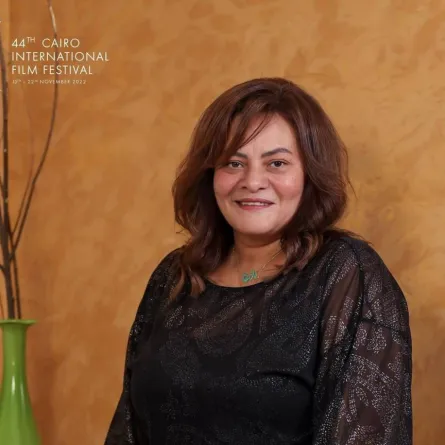 كاملة أبو ذكري - الصورة من حساب مهرجان القاهرة على الفيس بوك