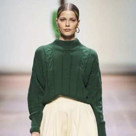 تنسيق اللون الأخضر مع البيج