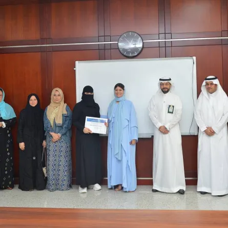 طالبات كلية الحاسبات وتقنية المعلومات يفزن بالمركز الأول في مسابقة (Dell) العالمية