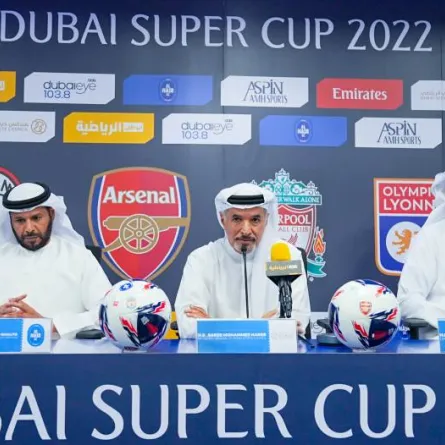 إطلاق بطولة كأس سوبر دبي. الصورة من مكتب دبي الإعلامي