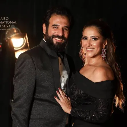 جلسة تصوير رسمية لحنان مطاوع - الصورة من حسابها على انستغرام