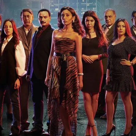 الملصق الدعائي لمسلسل "آخر دور" - صورة من صفحة المنتج جمال سنان على انستغرام