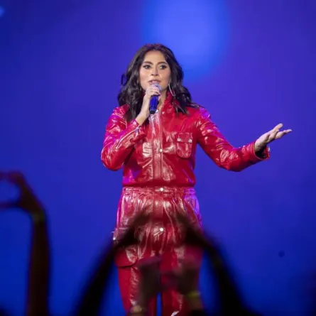 الفنانة روبي في موسم الرياض - الصورة من حساب بنش مارك على تويتر