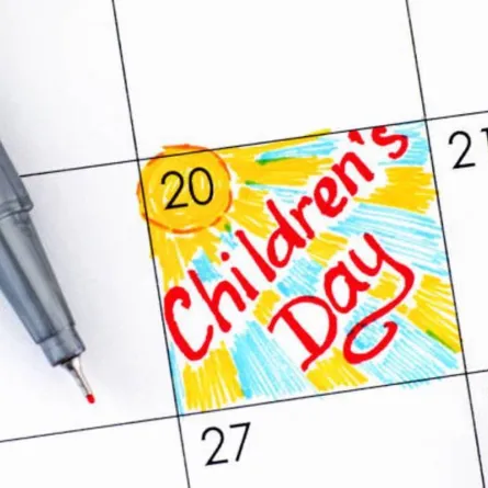 صورة تشير لتاريخ الاحتفال بيوم الطفل