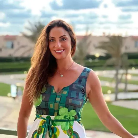 نرمين الفقي - الصورة من صفحتها الرسمية على الفيس بوك