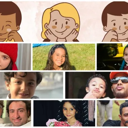 أشهر النجوم الصغار في الدراما العربية - الصورة من تصميم محرر سيدتي