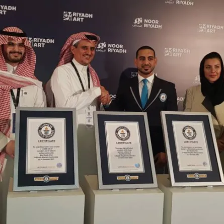 	الشهادات الست التي حصدها نور الرياض من غينيس للأرقام القياسية