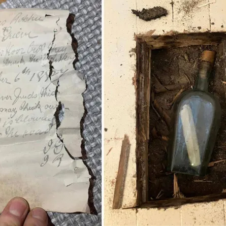 رسالة عمرها 135 عاماً تحتوي ملاحظة غريبة في منزلها