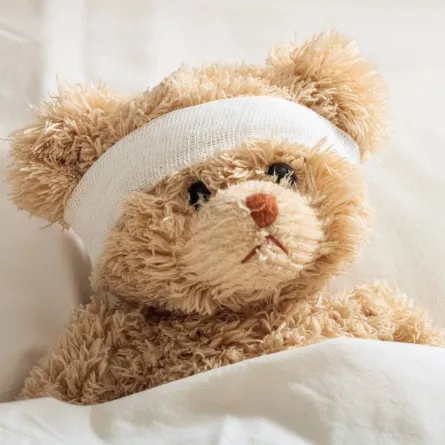 صورة تعبيرية عن نقص مناعة الطفل