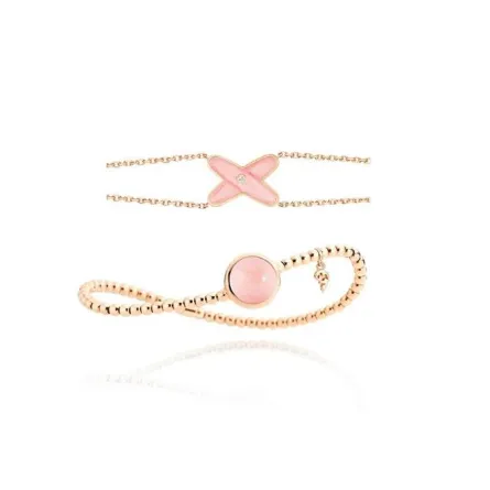 موديلات أساور مرصعة بحجر الأوبال الملون