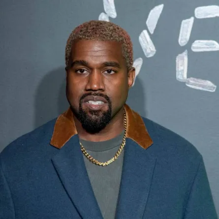 NEW YORK, NEW YORK - DECEMBER 02: Kanye West attends the the Versace fall 2019 fashion show at the American Stock Exchange Building in lower Manhattan on December 02, 2018 in New York City. Roy Rochlin/Getty Images/AFPRoy Rochlin / GETTY IMAGES NORTH AMERICA / Getty Images via AFP