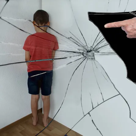 صورة لضبط الطفل