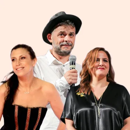 صناع فيلم "بركة العروس" في مهرجان القاهرة السينمائي الدولي