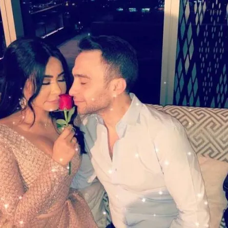 حسام حبيب وشيرين عبد الوهاب - الصورة من حسابها على إنستغرام
