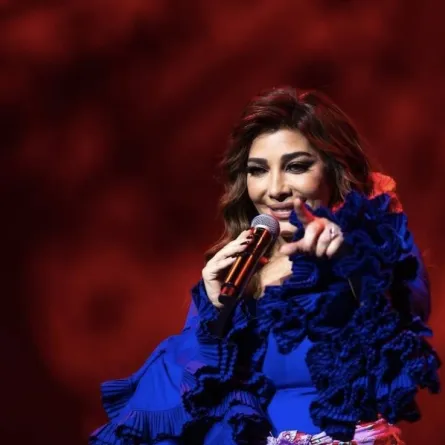 أصالة في ليلة اصالة - الصورة من حساب روتانا لايف على الانستجرام 