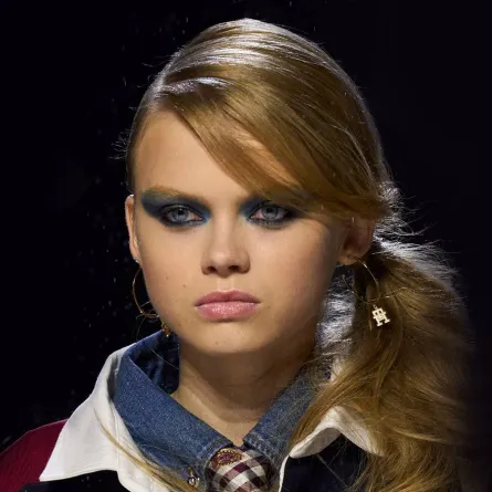 مكياج العيون الملطخة