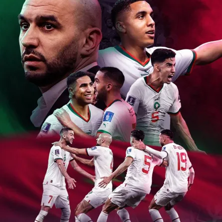 أسود الأطلس تقتنص الفوز من بلجيكا بثنائية قوية دون رد في مونديال 2022 - الصورة من حساب الفيفا