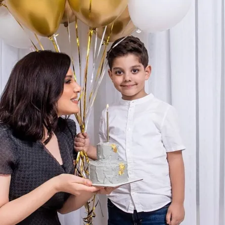 هبة الدري تحتفل بيوم ميلاد نجلها - صورة من صفحتها على انستغرام