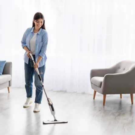 طريقة تنظيف الأرضيات  