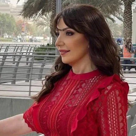 وفاء موصلي - الصورة من حسابها على انستغرام 