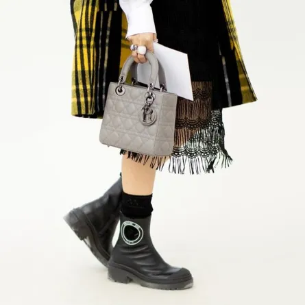 موديلات أحذية كعب قصير من ستريت فاشن Street Fashion