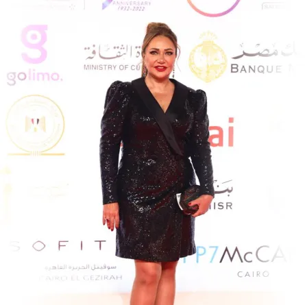 ليلى علوي- الصورة من اللجنة الإعلامية لمهرجان القاهرة السينمائي تصوير ريهام