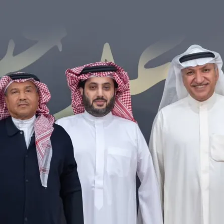 سالم الهندي وتركي ال الشيخ ومحمد عبده- الصور من المركز الاعلامي ل موسم الرياض
