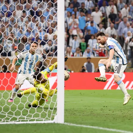 الأرجنتين تتوج بلقب بطل كأس العالم 2022 - الصورة من حساب كأس العالم 