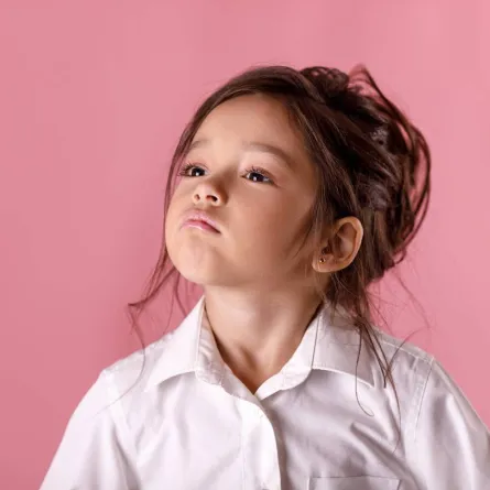 صورة لطفلة مدللة