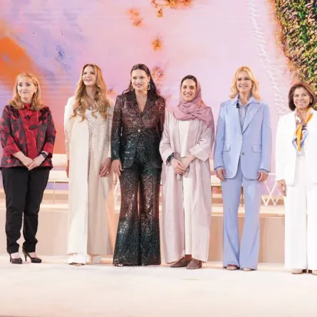 جوائز السفر المستدام الصورة من المركز الاعلامي للقمة العالمية للمجلس العالمي للسفر والسياحة في الرياض 