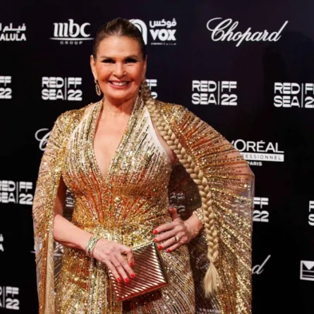 يسرا من حفل افتتاح مهرجان البحر الأحمر السينمائي - تصوير: عبدالله الفالح