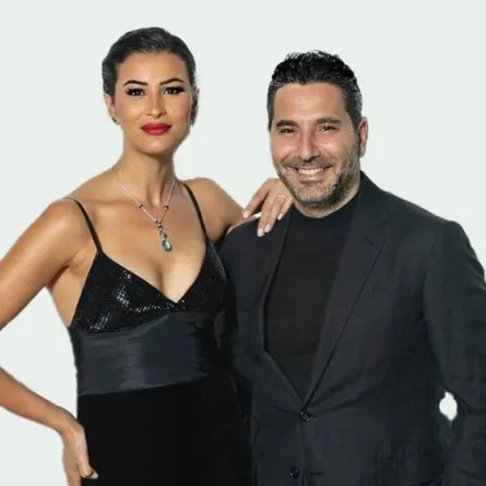 الإعلامي وسام بريدي وزوجته ريم السعيدي: سعداء بحضور المهرجان  الذي يبهرنا في كل عام