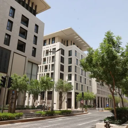 مدينة مشيرب الذكية في قطر/ KARIM JAAFAR/ AFP