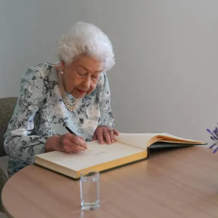 Britain's Queen Elizabeth II in Maidenhead, Berkshire, on July 15, 2022. Kirsty O'Connor / POOL / AFP