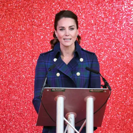 Britain's Catherine, Duchess of Cambridge at the Palace of Holyroodhouse in Edinburgh, Scotland on May 26, 2021, Chris Jackson / POOL / AFP