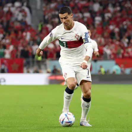 كريستيانو رونالدو يحقق رقما قياسيا بخوضه 196 مباراة مع منتخب البرتغال- الصورة من حساب كأس العالم FIFA 