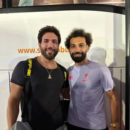 حسن الرداد ومحمد صلاح من دولة الإمارات - الصورة من حساب الرداد على انستغرام
