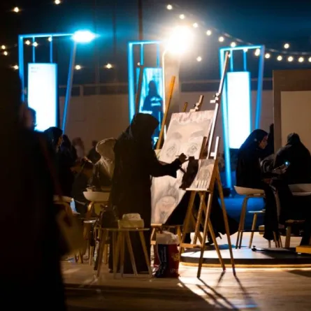 أسبوع مسك للفنون - الصورة من معهد مسك للفنون على الانستجرام