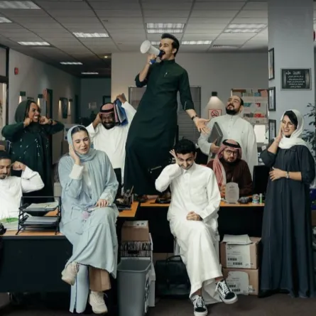 المكتب - الصورة من حساب صالح أبوعمرة على الانستجرام