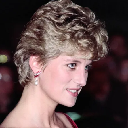 Princess of Wales Diana is pictured before a concert of Paul McCartney's oratorio "Liverpool" in Lille on November 15, 1992. Jacques DEMARTHON / AFP