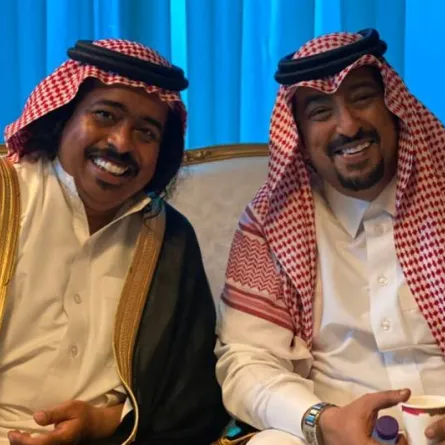 محمد العيسى وعلى الدويان - الصورة من فريق عمل فيلم عياض في الرياض