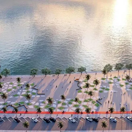 كورنيش الدمام. الصورة من "واس"